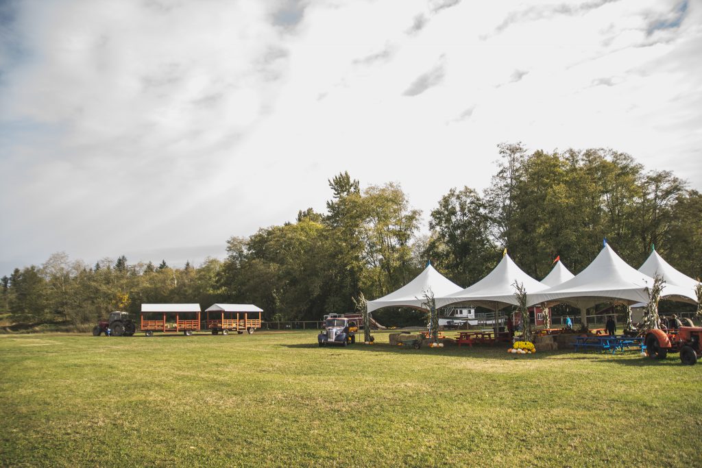 Covered Lunch area at Hazelmere