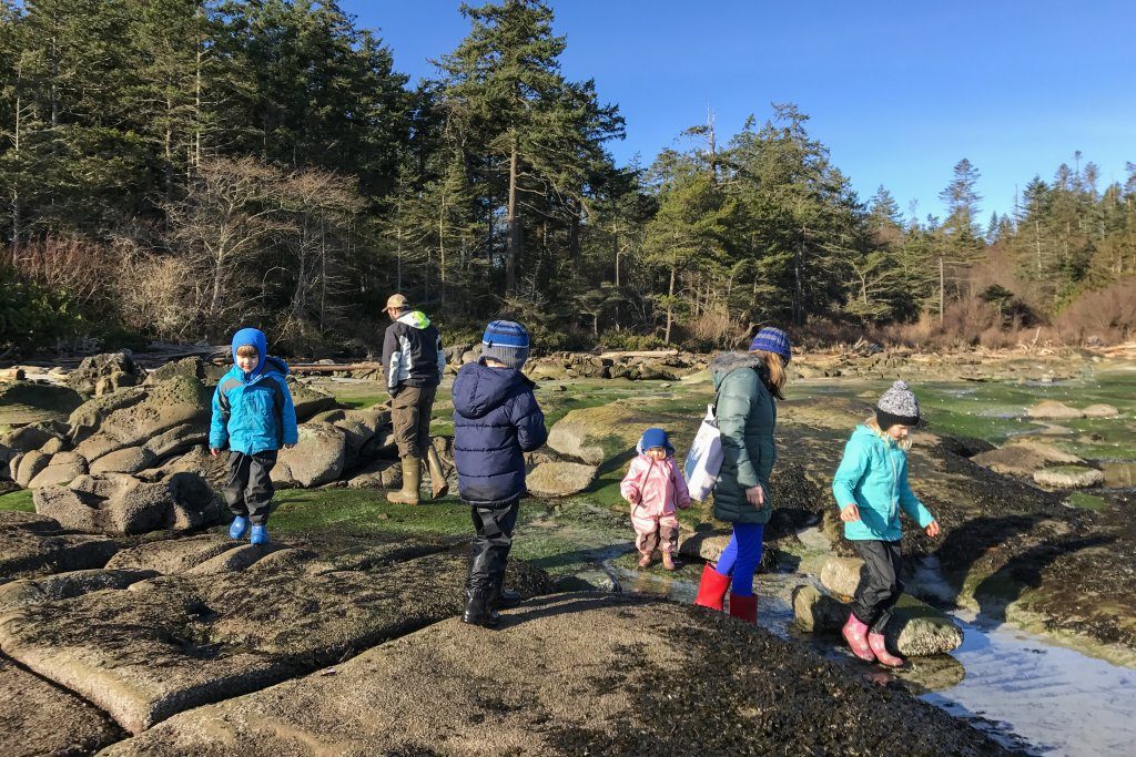 Exploring Tide Pools at Big Trib aka Tribune Bay