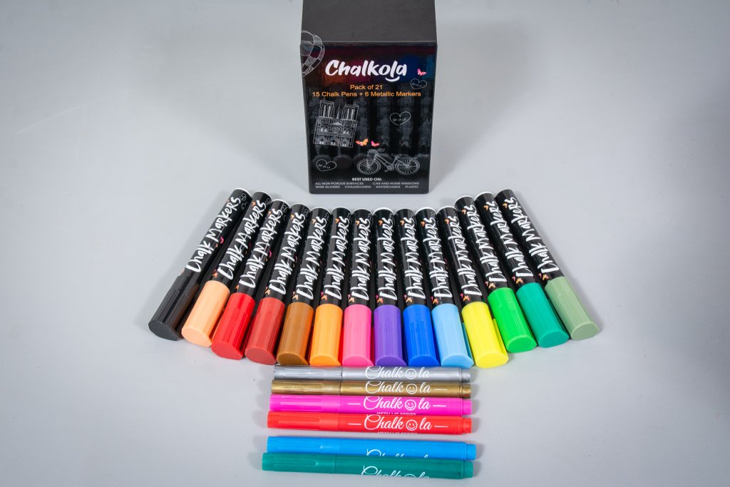Chalkola Chalk Markers 21-Pack