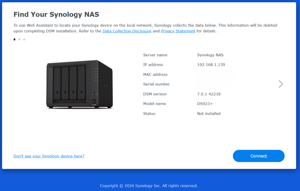 Synology Find 