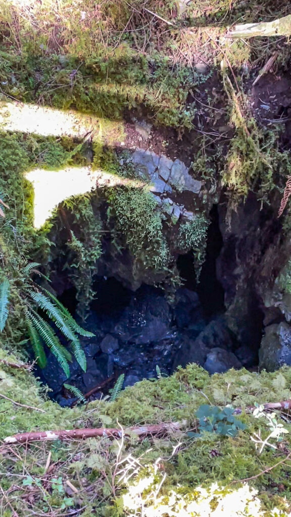 Another of the karst windows at the Eternal Fountain